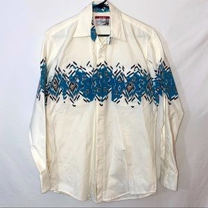 Pure Country Vintage Mens Button Down Shirt - Size M
